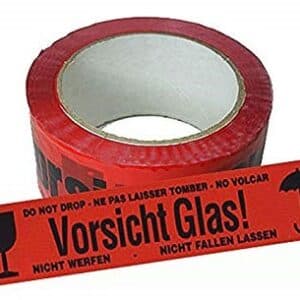 Klebeband «Vorsicht Glas»